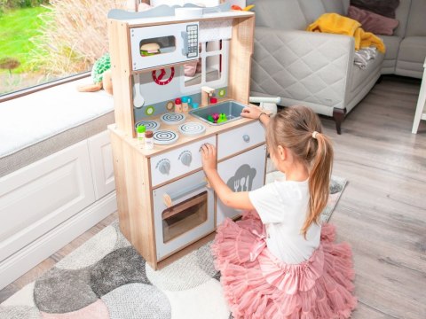 Drewniana Kuchnia Dla Dzieci Dodatkowe Akcesoria Ecotoys