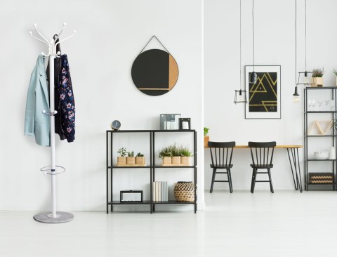Stojak Wieszak Na Ubrania Odzież Parasole Marmur Modernhome