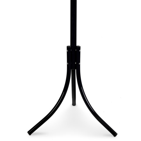 Wieszak Stojący 16 Haków Na Ubrania Metal Czarny Modernhome