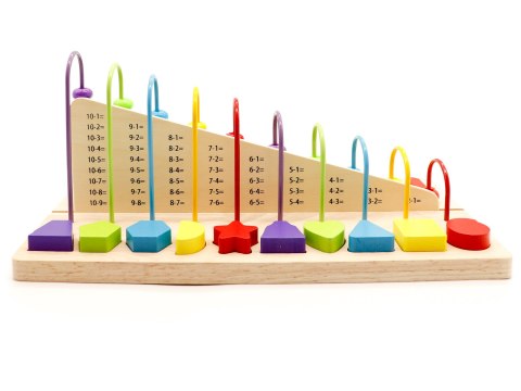Zabawka Edukacyjna Liczydło Klocki Cyfry Ecotoys