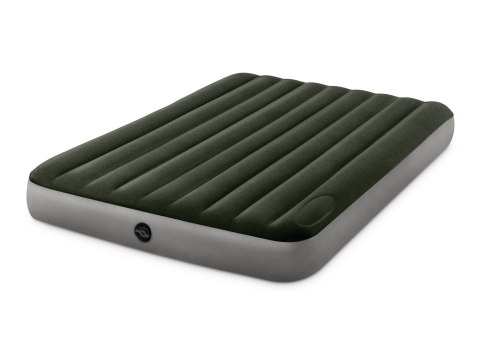Duży Materac Dmuchany Dwuosobowy 191x137 Cm Do Spania Z Pompką Intex 64762