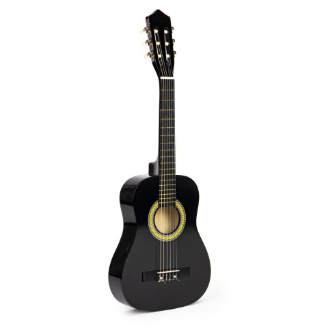 Gitara Dla Dzieci Duża Drewniana 6 Strun Ecotoys