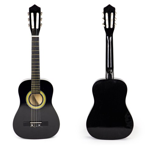 Gitara Dla Dzieci Duża Drewniana 6 Strun Ecotoys