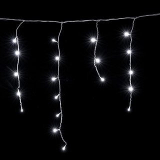 Sople Zewnętrzne Dekoracyjne Lampki Światełka 500 Led 19m Kurtyna