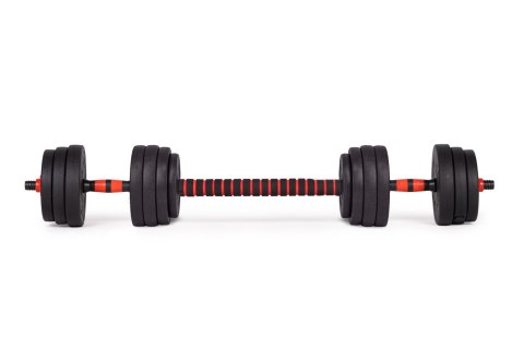 Hantle Regulowane 2x10 Kg Sztanga Zestaw 20 Kg Gryf Movepro