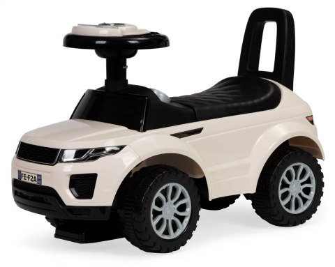 Jeździk Dla Dzieci Autko Odpychacz Auto Dźwięki Biały