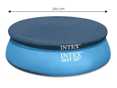 Pokrywa Na Basen 244 Cm Mata Plandeka Intex 28020