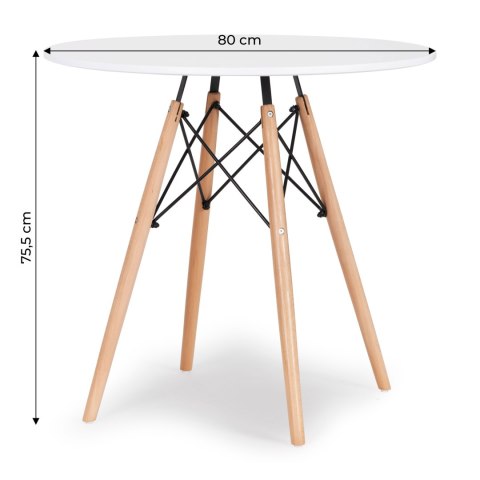 Stolik Nowoczesny Do Jadalni Salonu Kuchni 80 Cm Modernhome