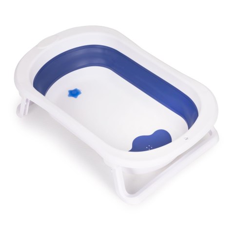 Wanienka Dla Dzieci Wanna Niebieska Składana Z Odpływem Ecotoys