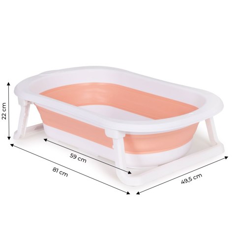 Wanienka Dla Dzieci Wanna Turystyczna Składana Z Odpływem Ecotoys