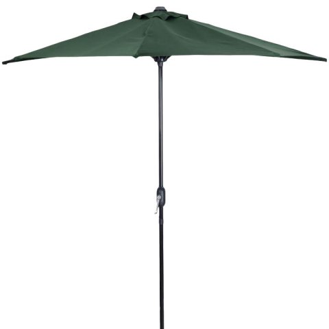 Parasol Ogrodowy Pół-Parasol Ścienny Na Taras 2,7 M Zielony Multigarden