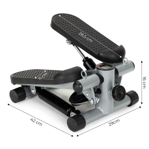 Stepper Z Ekspanderami Do Ćwiczeń Fitness Z Licznikiem Modernhome