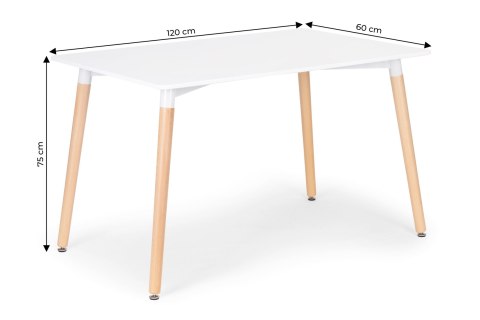 Stół Nowoczesny Do Jadalni Salonu Kuchni 120x60 Cm Modernhome