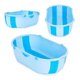 Wanienka Dla Dzieci Wanna Turystyczna Składana Odpływ Niebieska Ecotoys