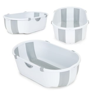 Wanienka Dla Dzieci Wanna Turystyczna Składana Odpływ Szara Ecotoys