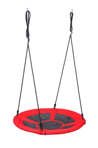 Huśtawka Ogrodowa Bocianie Gniazdo Xl, 100 Cm, 150 Kg, Czerwona
