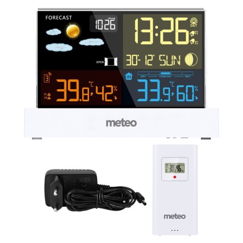 Stacja Pogodowa Meteo Sp110b Z Dcf Biała