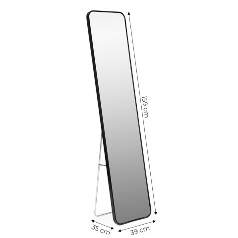 Duże Lustro Stojące Z Możliwością Powieszenia 159 Cm Modernhome