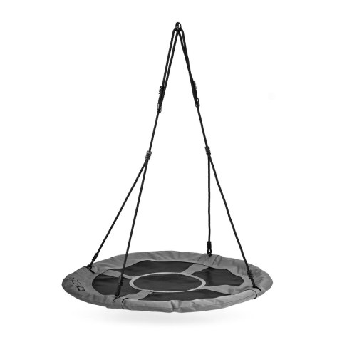 Huśtawka Ogrodowa Bocianie Gniazdo 100 Cm Szara Ecotoys