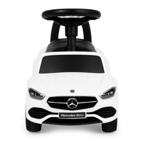 Jeździk Autko Mercedes C Class Interaktywna Kierownica Dźwięki Biały