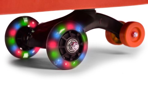 Jeździk Grawitacyjny Pojazd Dla Dzieci Koła Led Czerwony Ecotoys