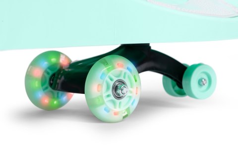 Jeździk Grawitacyjny Pojazd Dla Dzieci Koła Led Zielony Ecotoys