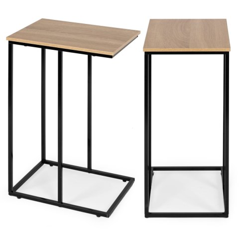 Mobilny Stolik Pomocniczy Boczny Pod Laptopa Metalowy Stelaż Modernhome