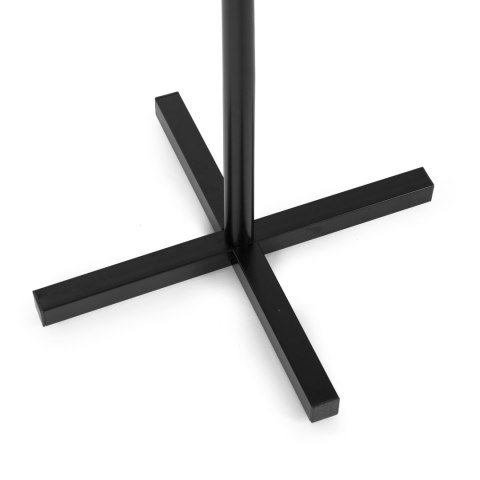 Stojący Wieszak Na Ubrania Prosty Metalowy 7 Haczyków 177 Cm Modernhome