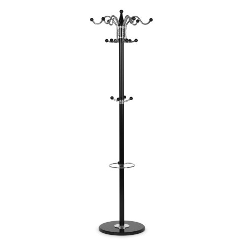 Wieszak Na Ubrania Stojący 16 Haczyków Metal 172 Cm Modernhome