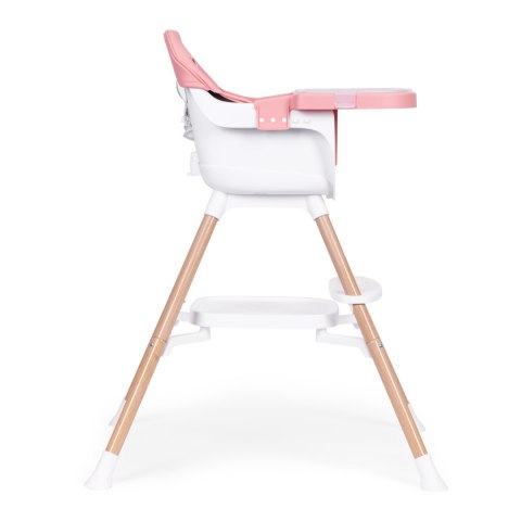 Fotelik Krzesełko Do Karmienia Dzieci 2w1 Różowy Ecotoys