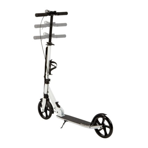Hulajnoga Miejska Dla Dzieci I Młodzieży Składana Regulacja Wysokości 95-105 Cm Koła 200 Mm Uchwyt Na Bidon