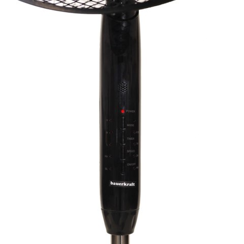 Wentylator Podłogowy Wiatrak Stojący 45w 3 Tryby Pracy 5 Łopatek Timer Pilot