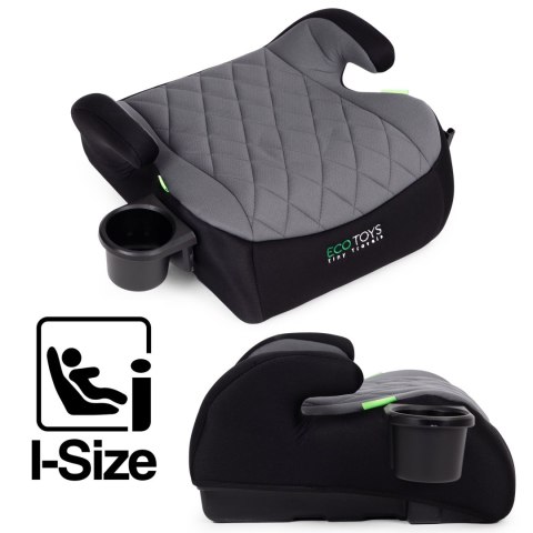 Podkładka Samochodowa Siedzisko Dla Dzieci I-Size Wzrost 125-150 Cm Uchwyt Na Napoje Ecotoys