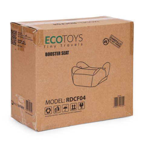 Podkładka Samochodowa Siedzisko Dla Dzieci I-Size Wzrost 125-150 Cm Uchwyt Na Napoje Ecotoys