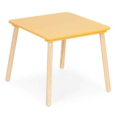 Zestaw Mebli Dla Dzieci Stolik + 2 Krzesła Żyrafa Ecotoys