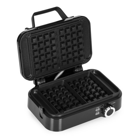 Gofrownica Na 2 Duże Gofry Nieprzywierająca Powłoka Regulacja Temperatury 1200w Kaden
