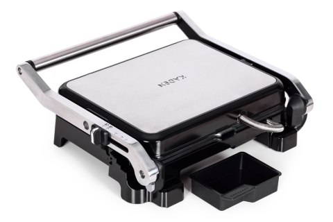 Grill Elektryczny Kontaktowy Ryflowany Opiekacz Do Panini Kanapek 2000w Kaden