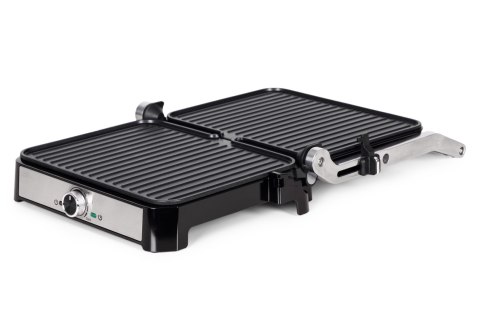 Grill Elektryczny Kontaktowy Ryflowany Opiekacz Do Panini Kanapek 2000w Kaden