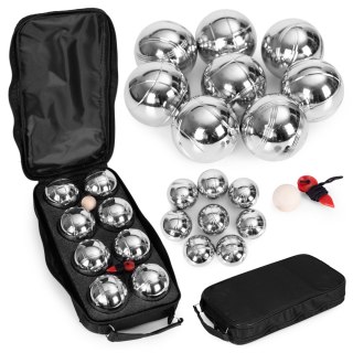 Zestaw Do Gry W Bule Kule Boules Petanque 8 Szt. + Etui I Akcesoria