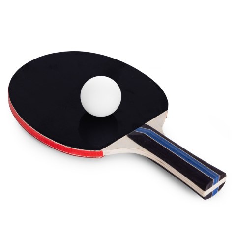 Zestaw Do Tenisa Stołowego 2 Paletki Do Ping-Ponga 3 Piłeczki