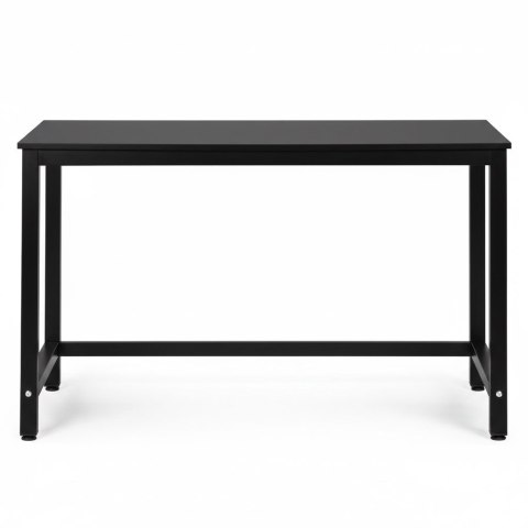 Biurko Komputerowe Szkolne Stół 120x60 Cm Czarne Modernhome
