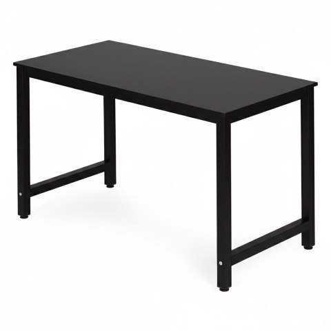 Biurko Komputerowe Szkolne Stół 120x60 Cm Czarne Modernhome