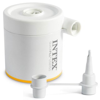 Pompka Elektryczna Quick-Fill Zasilana Usb-A 5v/2a 2 Końcówki Intex 66616