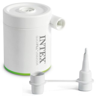 Pompka Elektryczna Quick-Fill Zasilana Usb-A 5v/2a 2 Końcówki Intex 66637