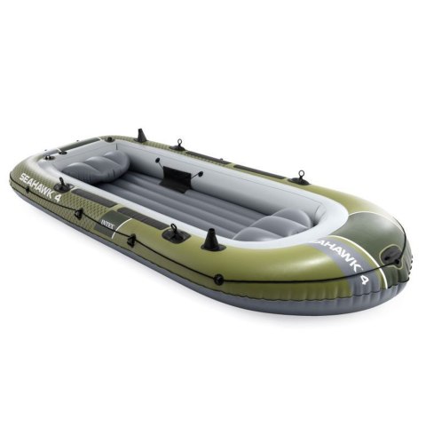 Ponton Dmuchany Seahawk 4 4-Osobowy Pompka 2 Wiosła Intex 66334