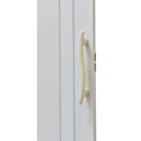 Drzwi harmonijkowe 005S BIAŁY MAT - 80 cm