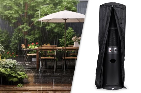 Ogrzewacz Parasol Gazowy Grzejnik 11 Kw Na Ogród Patio Reduktor Wąż Pokrowiec Multigarden