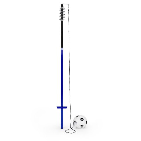 Tetherball Trenażer Piłki Nożnej Na Lince Słupek Ze Sprężyną Piłka Pompka Movepro