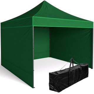 Pawilon handlowy ekspresowy 3x3 m zielony
