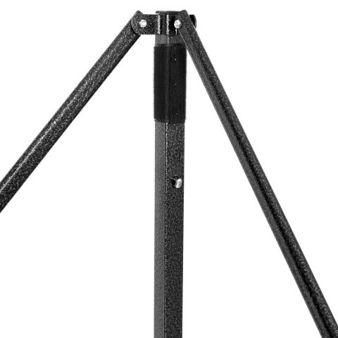 Pawilon handlowy ekspresowy - 3x6 m - czarny